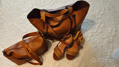 set borsa  e sandali 