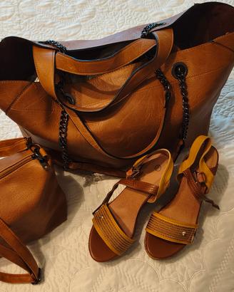 set borsa  e sandali 
