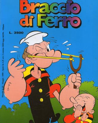 Fumetto braccio di ferro n 35 maggio 1999
