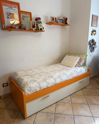 LETTO SINGOLO CON ESTRAIBILE