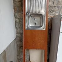 top cucina con lavello 