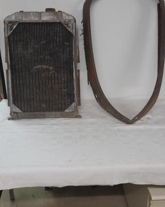 radiatore e nascherina fiat 508 Balilla 4 marce