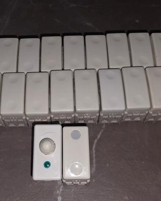 interruttori Gewiss GW20510, GW 20 515, GW 20 802.