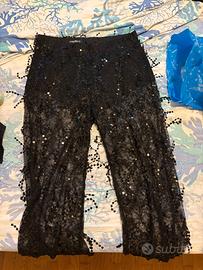 Pantalone vedo non vedo con paillettes