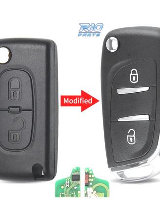 CHIAVE COMPLETA PEUGEOT 307 407 607