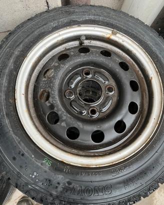 Cerchi e gomme  x renault 4