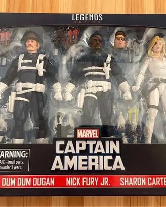 Marvel Legends Dugan Fury Carter 3pack