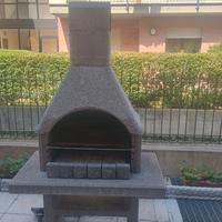 Barbecue muratura forno