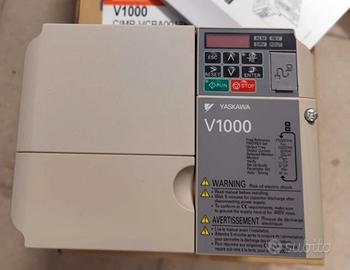 Inverter yaskawa V1000 monofase 4KW NUOVO!