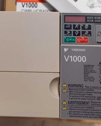 Inverter yaskawa V1000 monofase 4KW NUOVO!