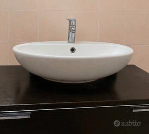 Flaminia NUDA lavabo 60 cm con rubinetto