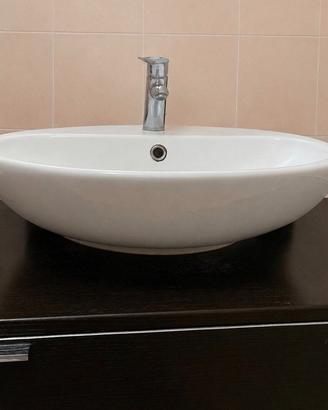 Flaminia NUDA lavabo 60 cm con rubinetto