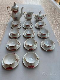 Winterling servizio porcellana e oro