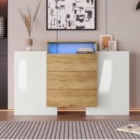 Credenza con luci led nuova