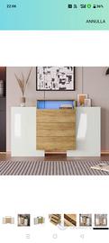 Credenza con luci led nuova