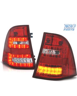 FANALI PER MERCEDES ML W163 98-05 LED ROSSO