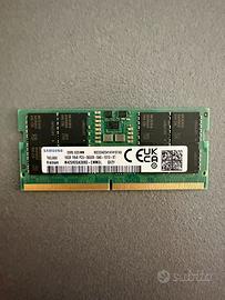 RAM DDr5 16Gb x NoteBook