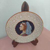Piatto Ornamentale Ceramica di Pesaro - D.M.P