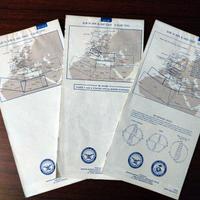 Carte Aeronautiche anni '90 Europe/Africa/Mid East