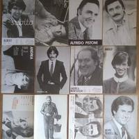 43 Schede foto fotocard Modelli/Attori/Cantanti