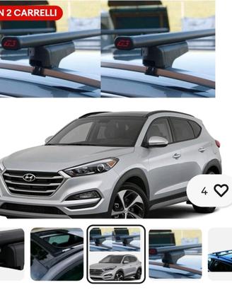 barre portatutto Hyundai Tucson 