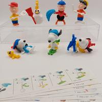 Peanuts • Kinder • Serie completa con cartine