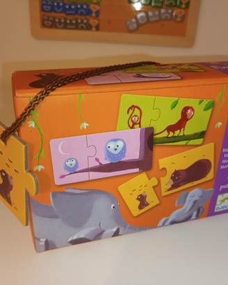 4 giochi (Flash card e puzzle)
