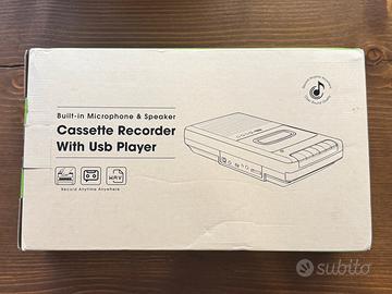 Registratore vocale con player usb