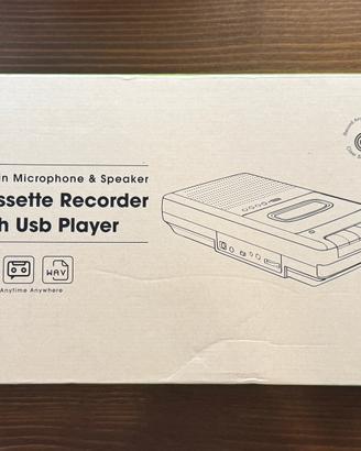 Registratore vocale con player usb