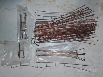 Catenaria in rame per plastici ferroviari