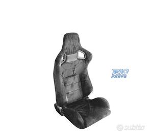 SEDILE SPORTIVO SEMI-BAQUET STILE RS IN ALCANTARA 