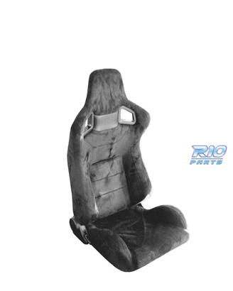 SEDILE SPORTIVO SEMI-BAQUET STILE RS IN ALCANTARA 