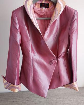 Giacca stile cinese Qiao Xin  RASO  - SETA