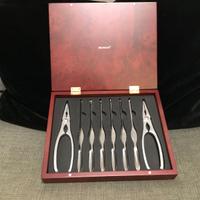 Elegante set di pinze da tavola per crostacei