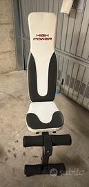 High Power Panca Fitness Nero/Bianco