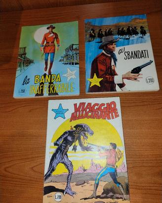 3 fumetti Il piccolo Ranger 
