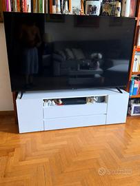 Mobile porta TV moderno bianco lucido