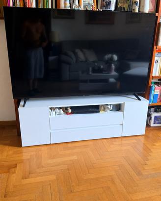 Mobile porta TV moderno bianco lucido