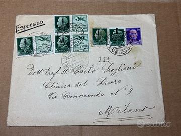 ✉️🦅 Repubblica Sociale Italiana - Espresso 1944