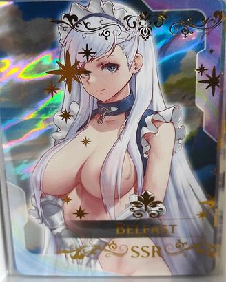 Belfast - SSR TGC Card Goddess AzurLane Off-Center
