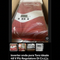 Inverter Leonardo pro X più batteria pylontech