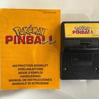 Pokemon Pinball Funzionante + Manuale Originale