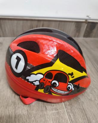 CASCHETTO CICLISMO BAMBINO BTA (EARLY RIDER)-ROSSO