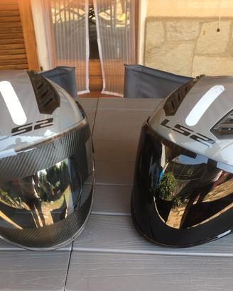 Coppia caschi jet+interfoni