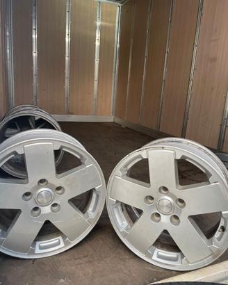 4 cerchi Jeep da 18