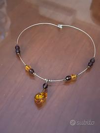 Collana con ciondolo a cuore