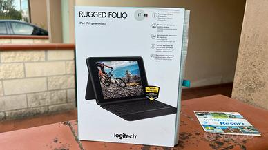 Logitech Rugged Folio custodia/tastiera per iPad