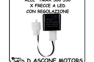RELE' X FRECCE LED REGOLABILE TMAX 500 530