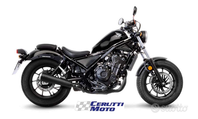 Scarico Leovince CLASSIC RACER BLACK Honda CMX 300