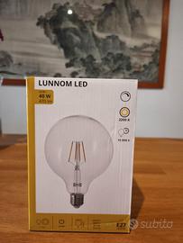 Lampadina LED IKEA LUNNOM E27 470lm 2200K